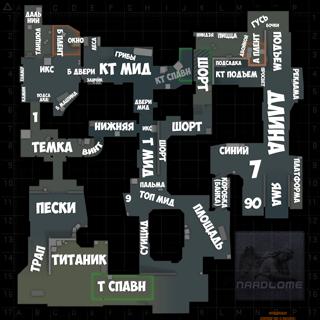 Карта мираж позиции