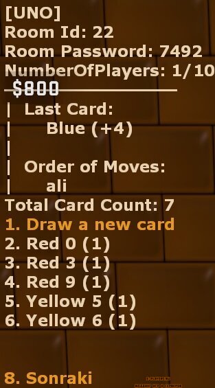 [CS:GO]Мини-игра в карты UNO / UNO Card Game
