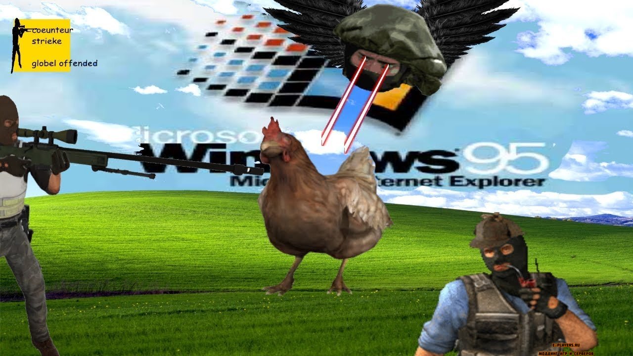 [CS:GO] Взрывные курицы/Exploding Chickens