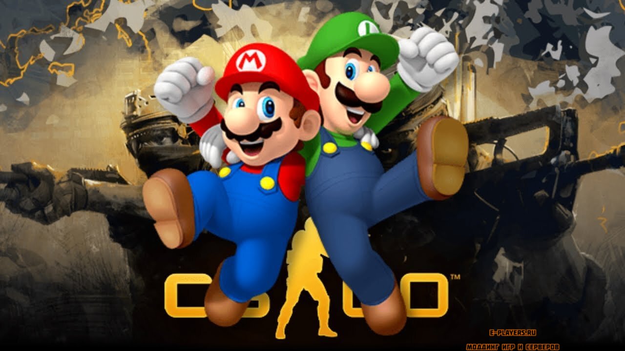 [CS:GO] Режим Mario / Super Smash Bros